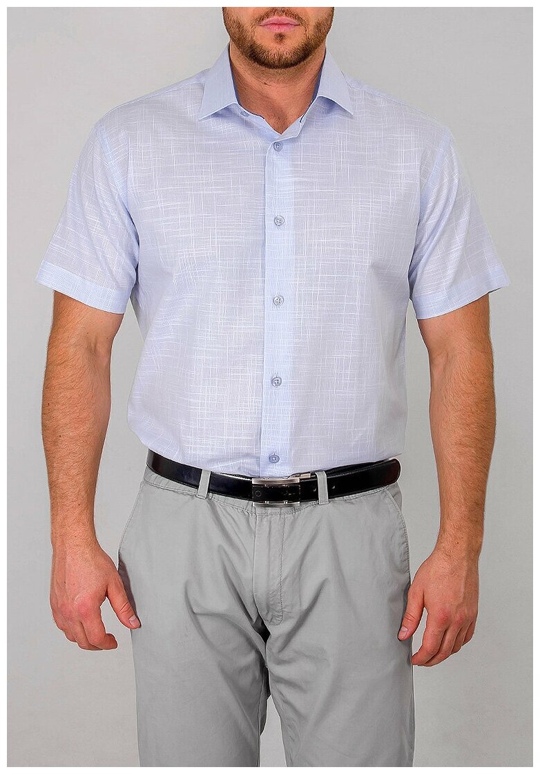 Рубашка мужская короткий рукав GREG 210/101/510/Z/1 