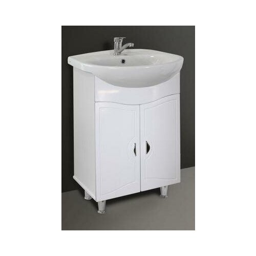 Тумба с умывальником Calpe Палермо 60 2-дверная (умывальник Селигер-60) .