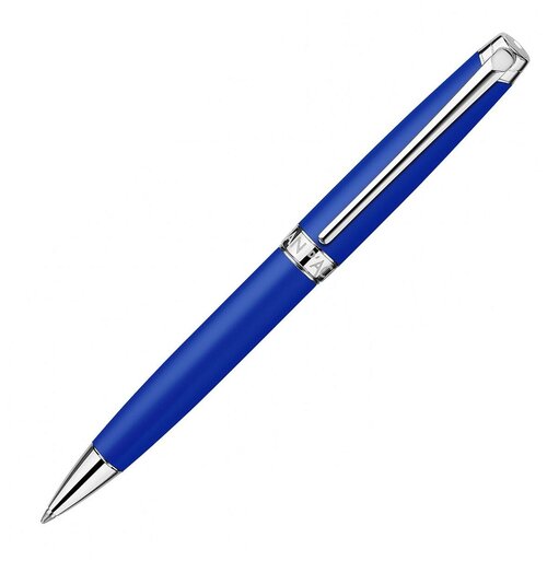 Шариковая ручка Caran d`Ache Ручка шариковая Caran d’Ache Leman Klein Blue (подар. коробка)