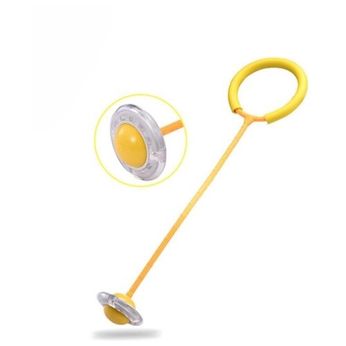 Нейроскакалка на одну ногу со светящимся LED-роликом