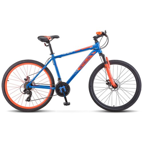 Горный MTB велосипед STELS Navigator 500 MD 26 V040 2019 рама 18 Синийкрасный 1732700₽