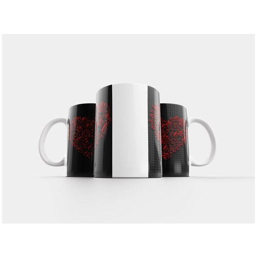 фото Кружка "сердце, металл, процветать" 320 мл lotsprints