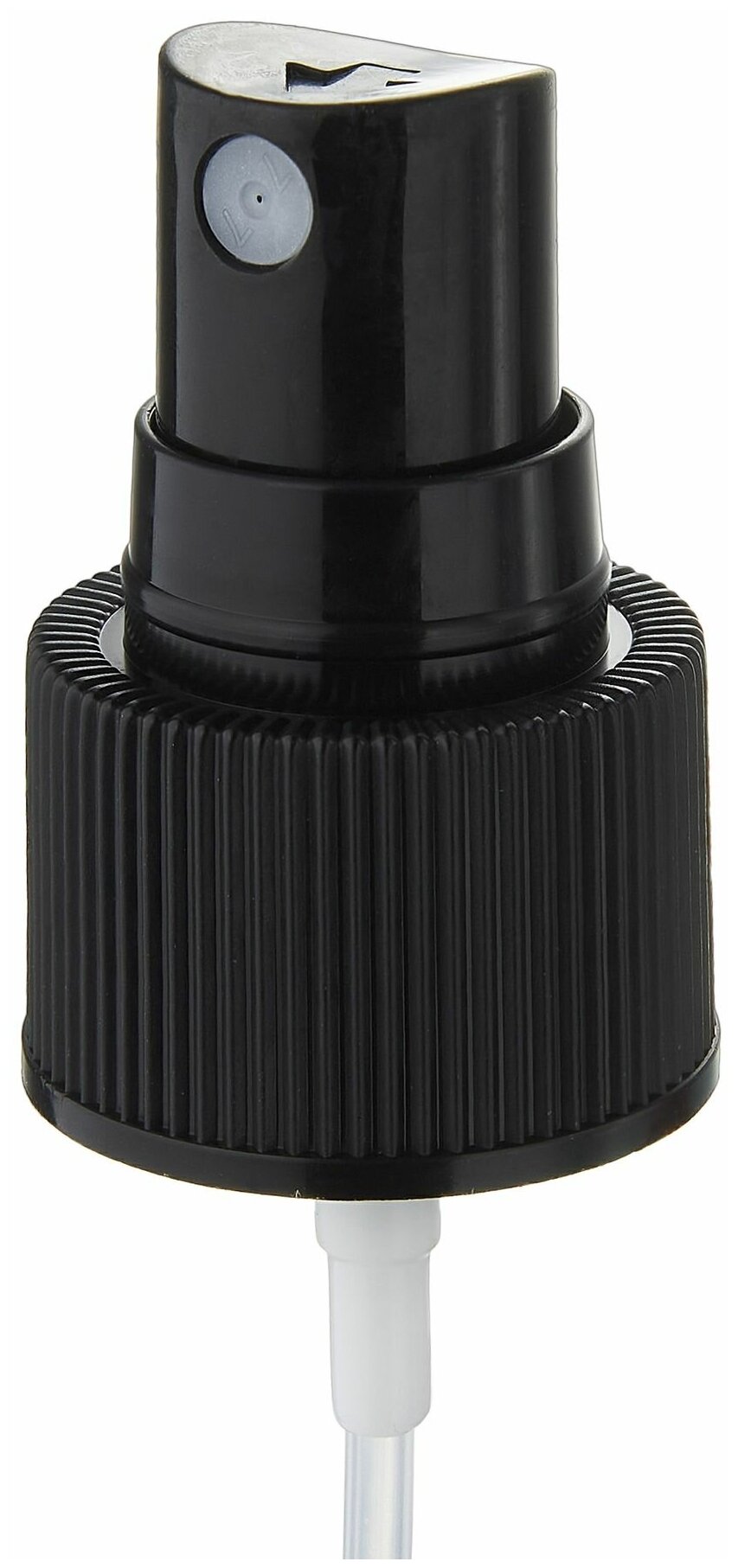 Кнопочный распылитель черный для воды, духов, лосьона, антисептика - 24/410 (2 штуки)