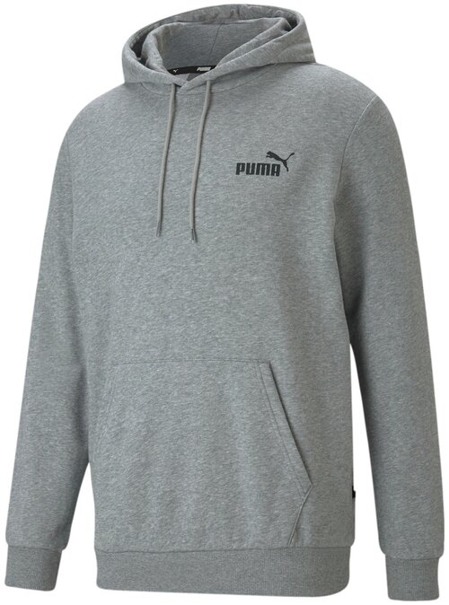 Худи PUMA Essentials Small Logo, размер S, серый