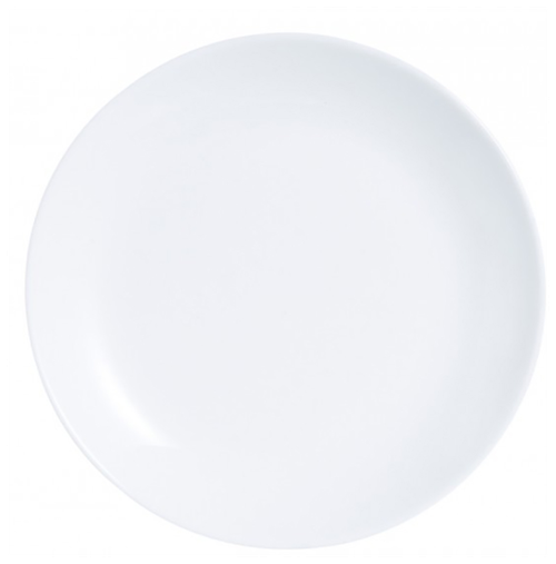 Luminarc набор десертных тарелок Diwali D7358-B 19 см 4 шт. 1.8 см белый 19 см 4 19 см