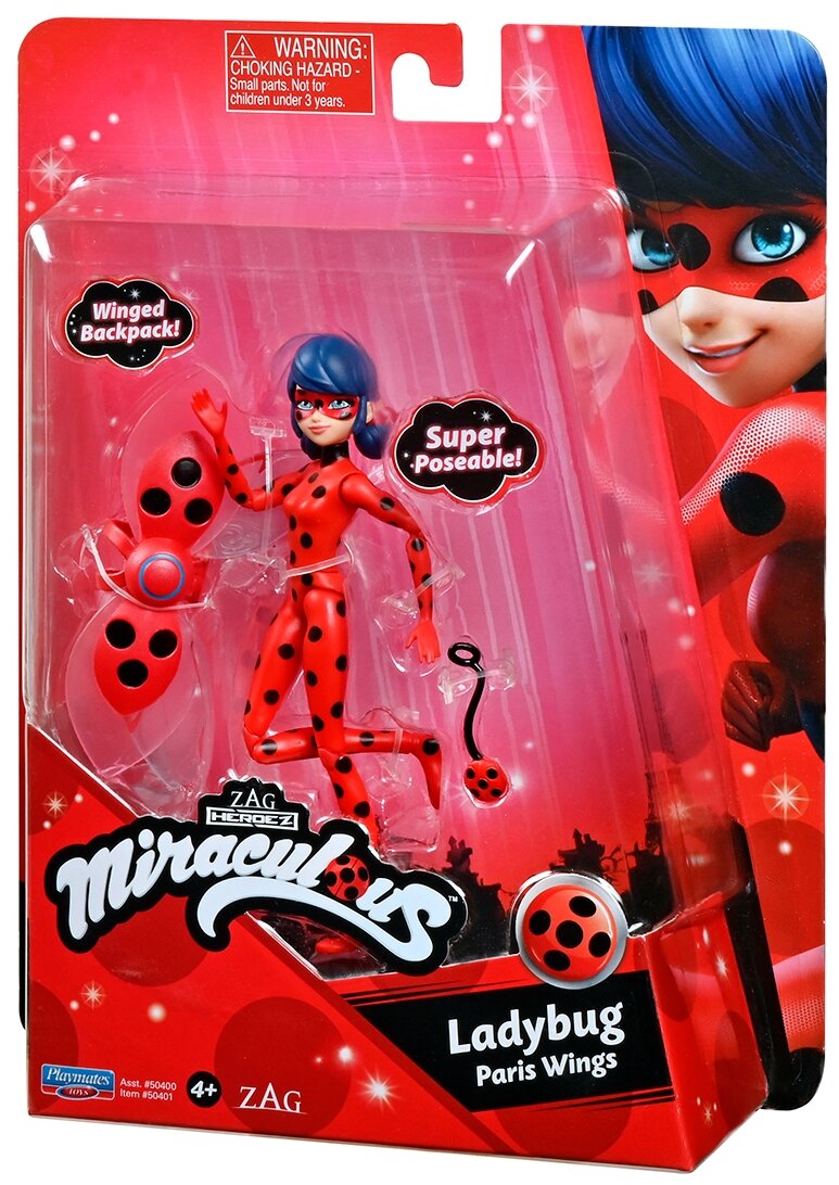 Леди Баг и Супер-кот Игровой набор Miraculous мини-кукла Леди Пчела с аксессуарами - фото №15