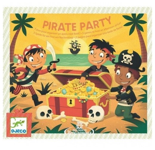 Настольная игра Djeco Пиратская вечеринка (DJ02095) - фото №3