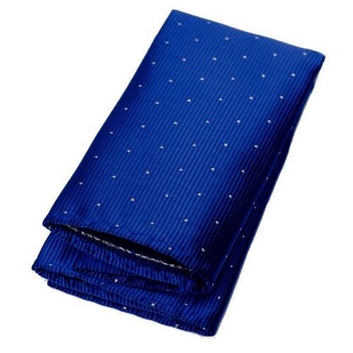 фото Нагрудный платок в точку синий 2beman