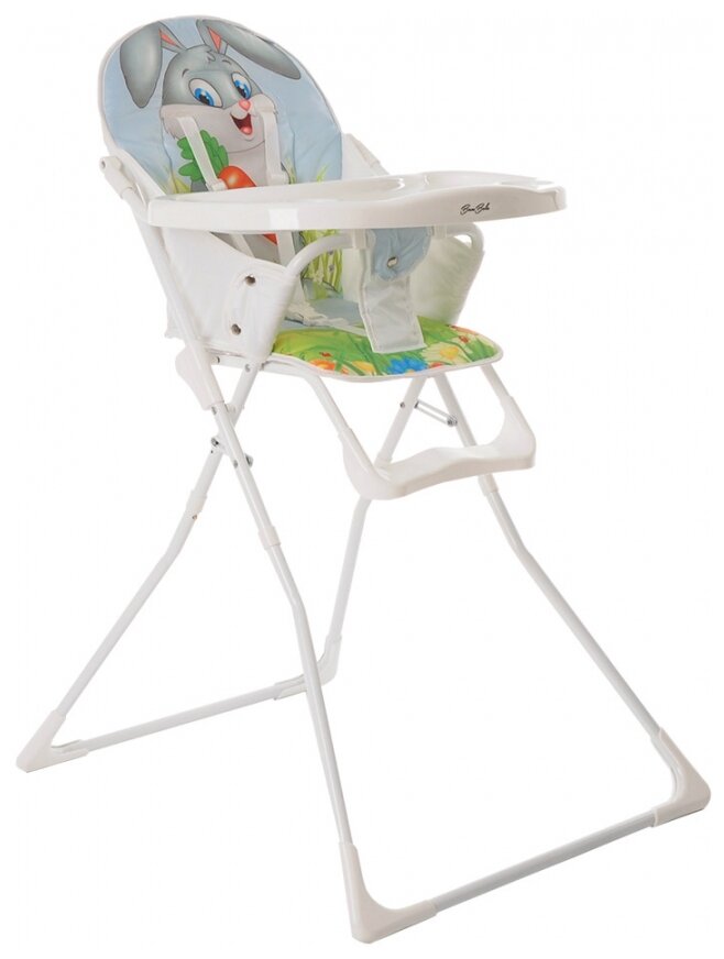 Стульчик для кормления с перекидной столешницей Bambola Зайка стульчик для кормления детский, стульчик для кормления от 0, кормление