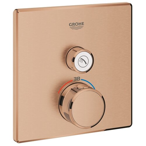 GROHE Grohtherm SmartControl 29123DL0 Термостат для душа с кнопочным управлением и запорным вентилем