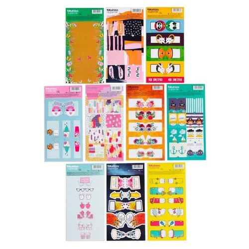 фото Арт узор набор наклеек «разделители», 11 ? 18 см