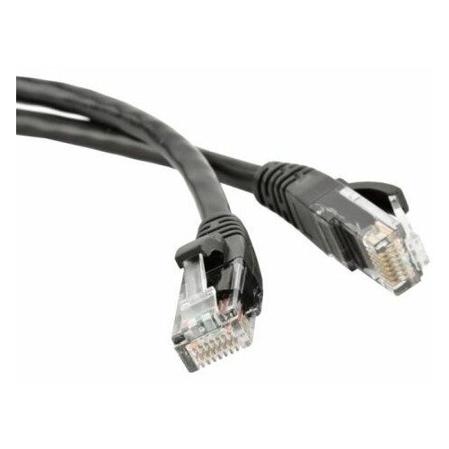 Кабель витая пара патч-корд Hyperline PC-LPM-UTP-RJ45-RJ45-C6-1.5M-LSZH-BK 1.5m hyperline hyperline pc lpm utp rj45 rj45 c5e 3m lszh bk патч корд u utp cat 5е 100% fluke component tested lszh 3 м черный