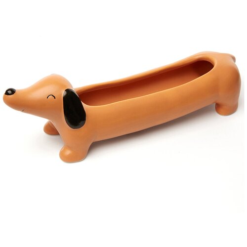 Кашпо daisy the dachshund Kikkerland FD-PL17