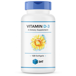 SNT Vitamin D-3 5000 iu 120 softgels - изображение