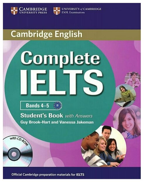 Complete IELTS. Bands 4-5. Student's Book with answers + CD