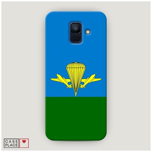 фото Чехол пластиковый samsung galaxy a6 вдв лого case place