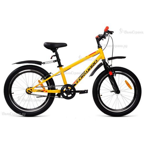 фото Велосипед forward unit 20 1.0 (2021) желтый