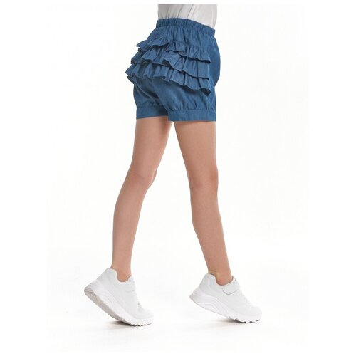 фото Шорты для девочек mini maxi, модель 2661, цвет синий, размер 104