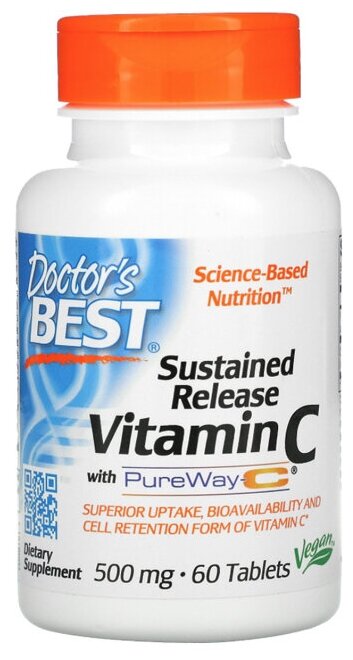 Sustained Release Vitamin C with PureWay-C таб.