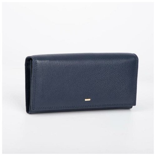 фото Кошелек жен 06-01-01.19*3*9. 2 отд молн. 4 отд. д/карт на клапане. синий 6924300 сима-ленд