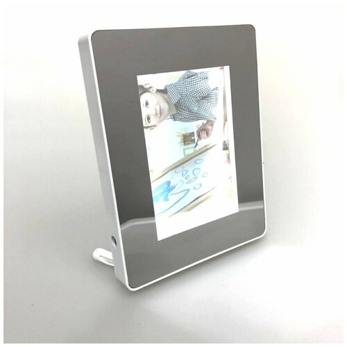 фото Фоторамка и зеркало 2 в 1 с подсветкой magic mirror photo frame люблю дарить