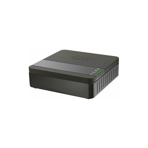 Адаптер CISCO UC 2Port Analog Telephone Adapter шлюз voip d link dvg 5004s d1a 4xfxs rj 11 4xlan 1xwan 10 100mbps sip