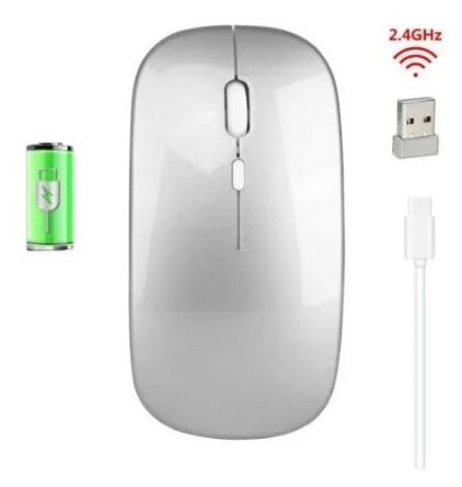 Мышь беспроводная Wireless Mouse для компьютера или ноутбука