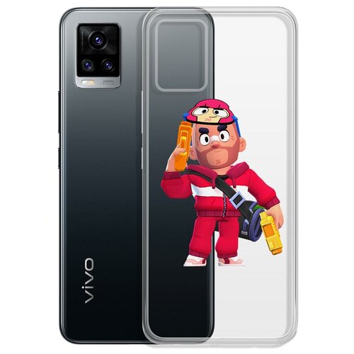 фото Чехол-накладка clear case brawl stars-красавчик кольт для vivo v20 krutoff group