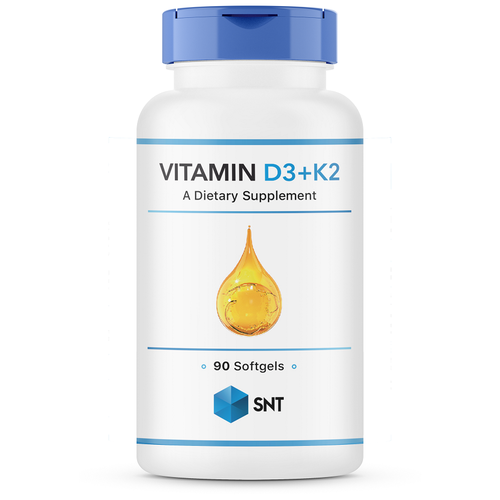 Витамин K2 SNT | Swiss Nutrition Vitamin D3 + K2 90 капсул