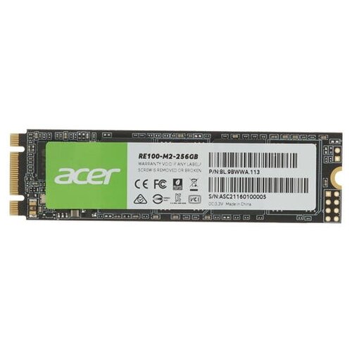 Накопитель SSD 256Gb Acer Premier RE100 (BL.9BWWA.113)