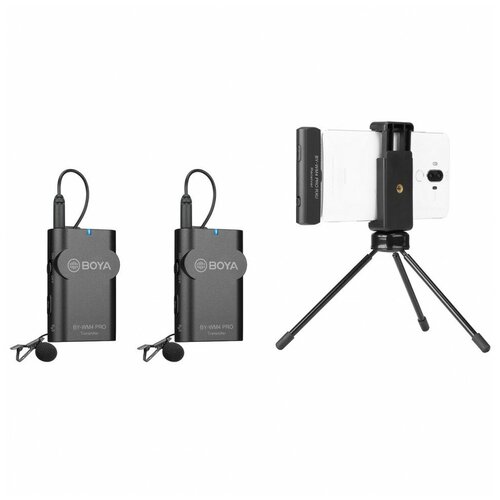 Микрофон Boya BY-WM4 Pro-К6 двухканальный беспроводной с разъемом USB Type-C 1569000₽