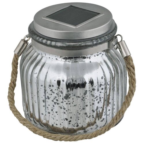 Светильник на солнечных батареях (UL-00003209) Uniel Modern USL-M-211/GN120 Silver Jar