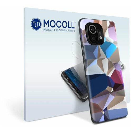 Пленка защитная MOCOLL для задней панели Xiaomi Mi 11Lite Цветная мозаика