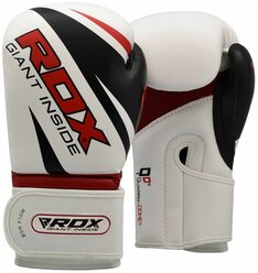 Боксерские тренировочные перчатки Rdx Rex F10 White