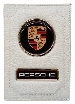 Обложка для автодокументов Porsche Design 1-6-403, белый