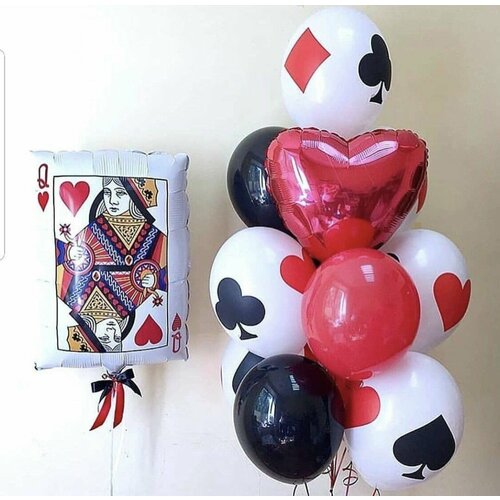 Шарики гелиевые Игральные карты 4307₽