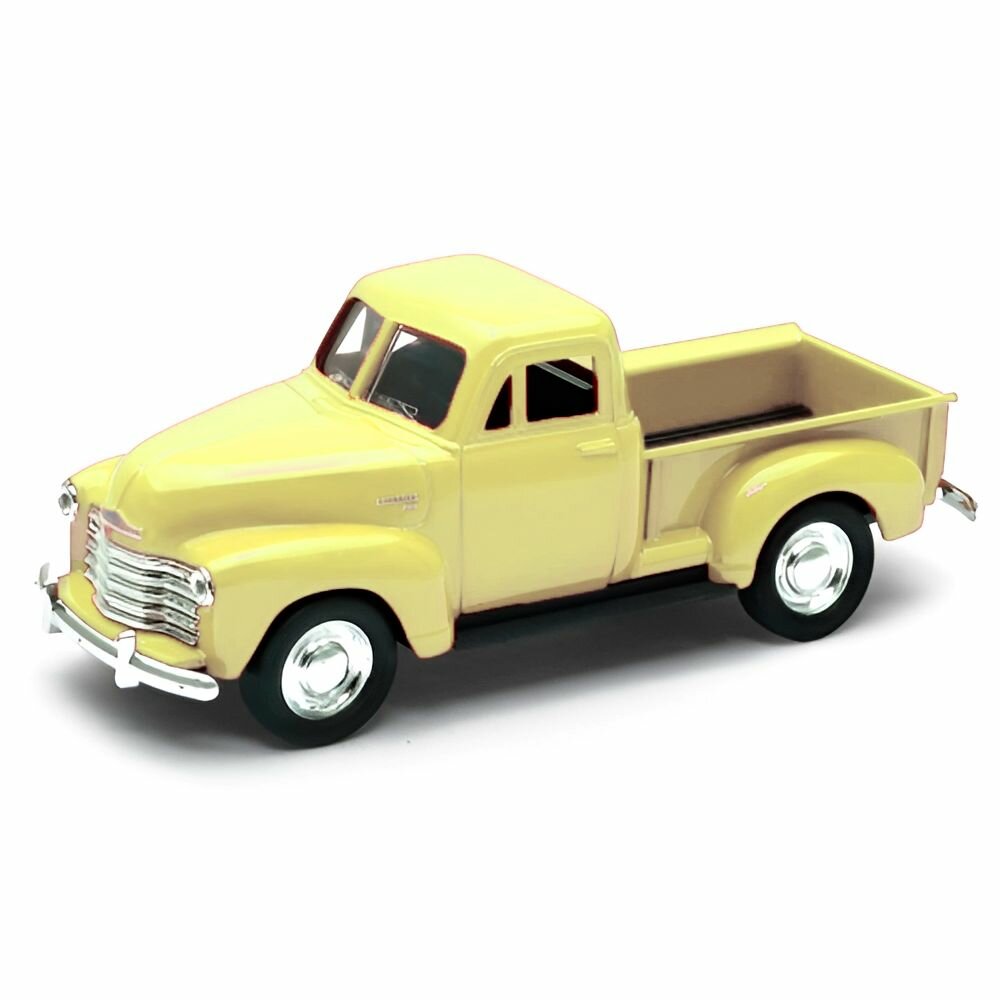 Машинка WELLY CHEVROLET 3100 PICK UP Кремовый / модель машины 1:38 с пружинным механизмом