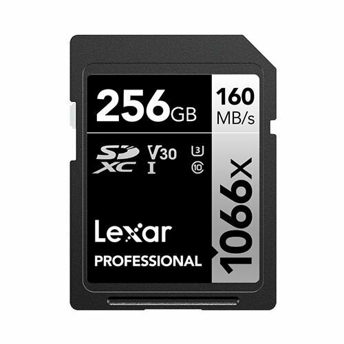 256GB SDXC Карта памяти Lexar Professional 1066x SILVER (LSD1066256G-BNNNG)