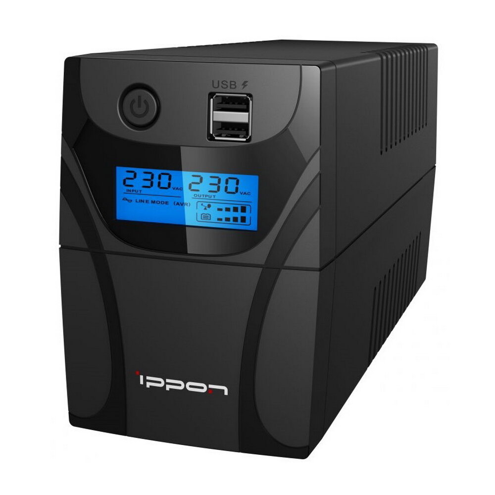 ИБП Ippon Back Power Pro II Euro 650 1005511 Line-interactive 360W/650VA