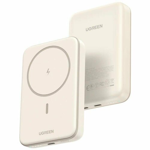 Внешний аккумулятор магнитный UGREEN PB561 (25208) 10000mAh белый
