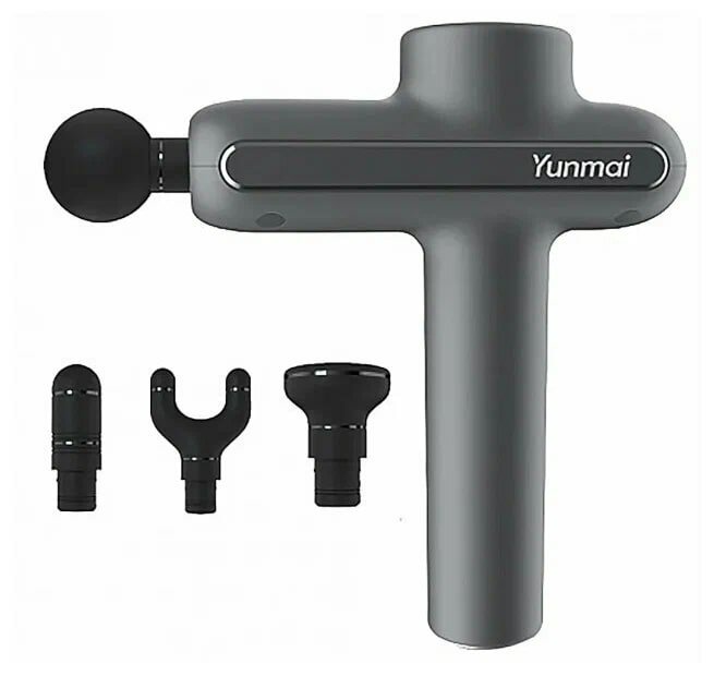 Массажер YUNMAI Massage Gun PRO mod. YMFG-B563 / 3 скорости / 4 насадки / Li-On аккумулятор 2600 mAh
