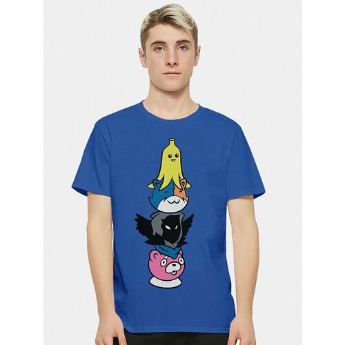 Футболка Design Heroes, размер 2XL, синий