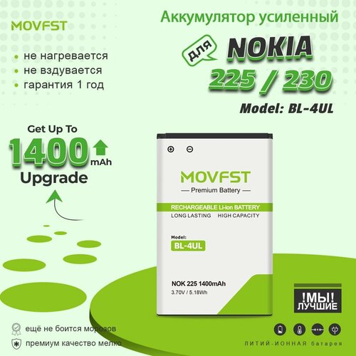 Аккумулятор BL-4UL для Nokia 225/226 Dual 2017 года