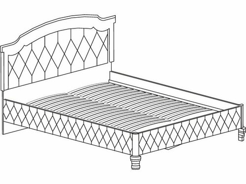 Кровать *1600 Марлен №488