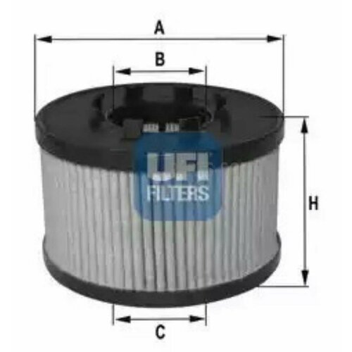 UFI 25.043.00 Фильтр масляный