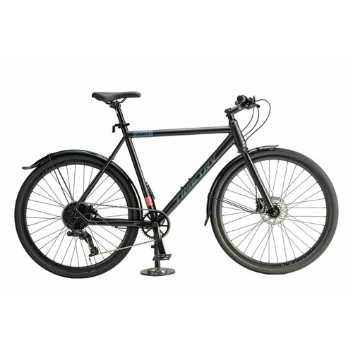 Велосипед горный взрослый TIMETRY TT261 700С рама 23 2024 года черно-красный