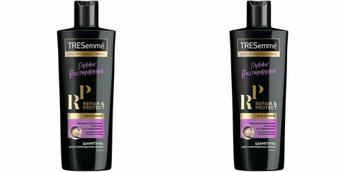 Tresemme Шампунь Repair & Protect Восстанавливающий для поврежденных волос, 2 шт по 400 мл