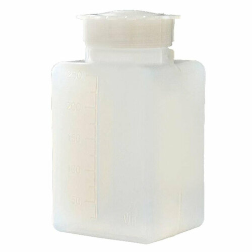 Емкость лабораторная (бутылка квадратная) 250 мл, с дел, 11001515