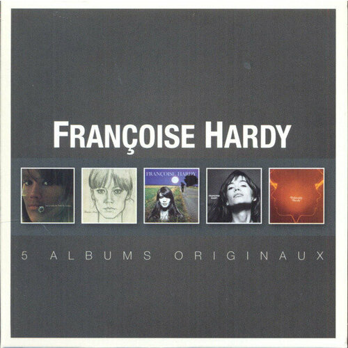 Franсoise Hardy - 5 Albums Originaux (5CD) 2014 Papersleeves In Case Аудио диск franсoise hardy franсoise hardy 1cd 2001 jewel аудио диск