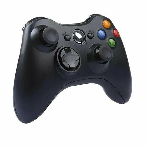 Геймпад для Xbox Беспроводной джойстик 360 / Wireless Controller Black, черный